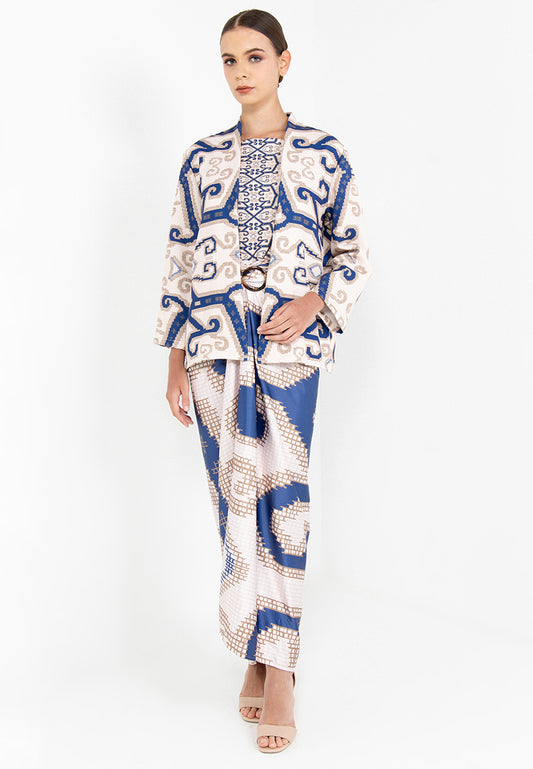 NITA KEBAYA - NUDE/BLUE
