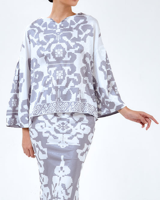 BULAN KURUNG - Grey (Pre-Order)