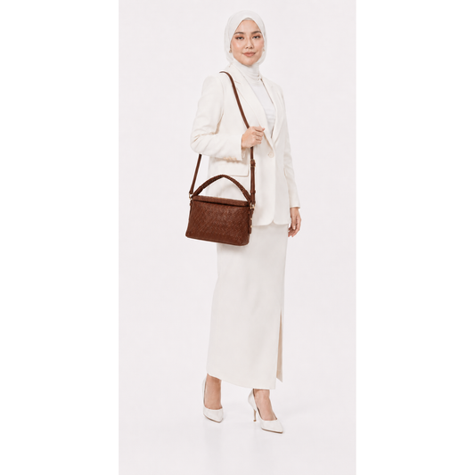 HERITAGE DAILY BAG - CHOCOLATE BROWN