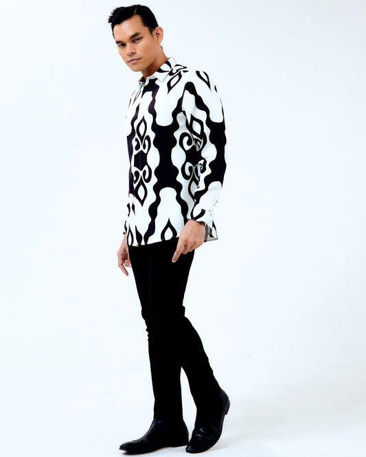 FREDDIE LONG SLEEVES SHIRT - Black (Pre-Order)