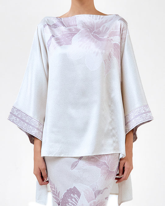 HENNY HI-LO KURUNG SET - Beige (Pre-Order)