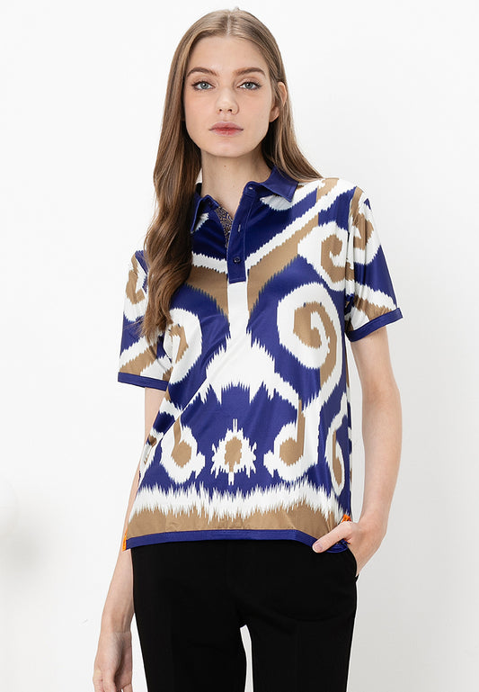SAMA POLO SHIRT - BLUE (UNISEX)