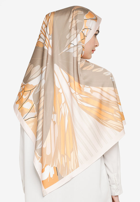 DELLA SHAWL - BROWN