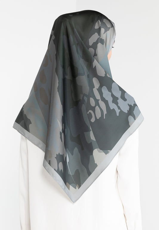 MONET SHAWL BLACK BROWN