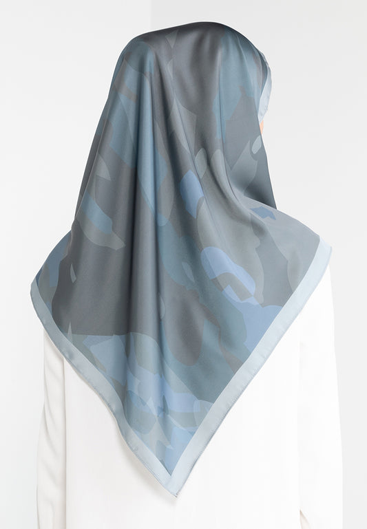 MONET SHAWL BLUE GREY