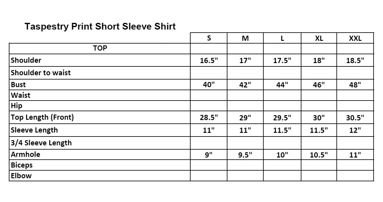 TASPESTRY SHORT SLEEVE SHIRT - MULTI