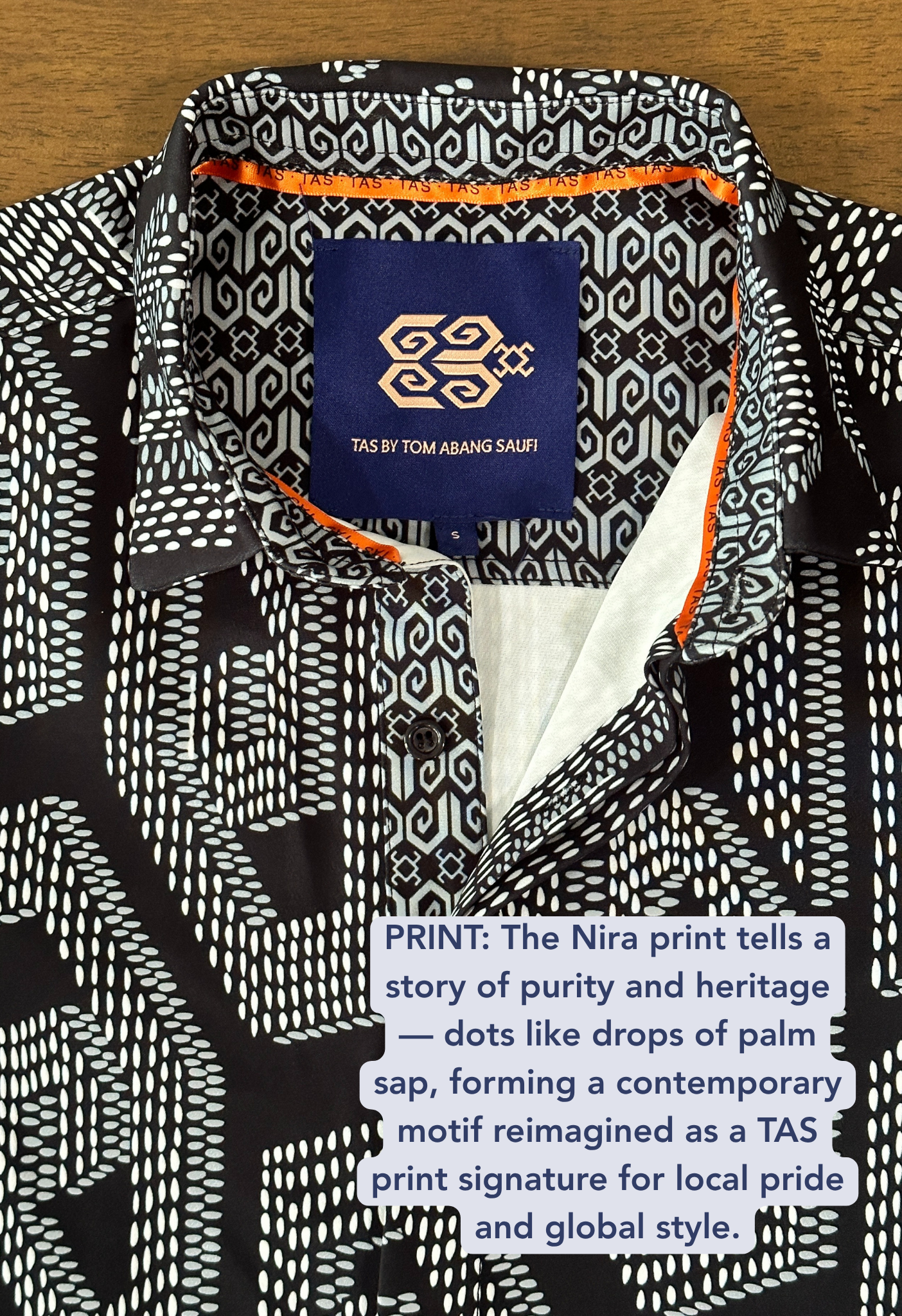 NIRA LONG SLEEVE SHIRT - Ink Black