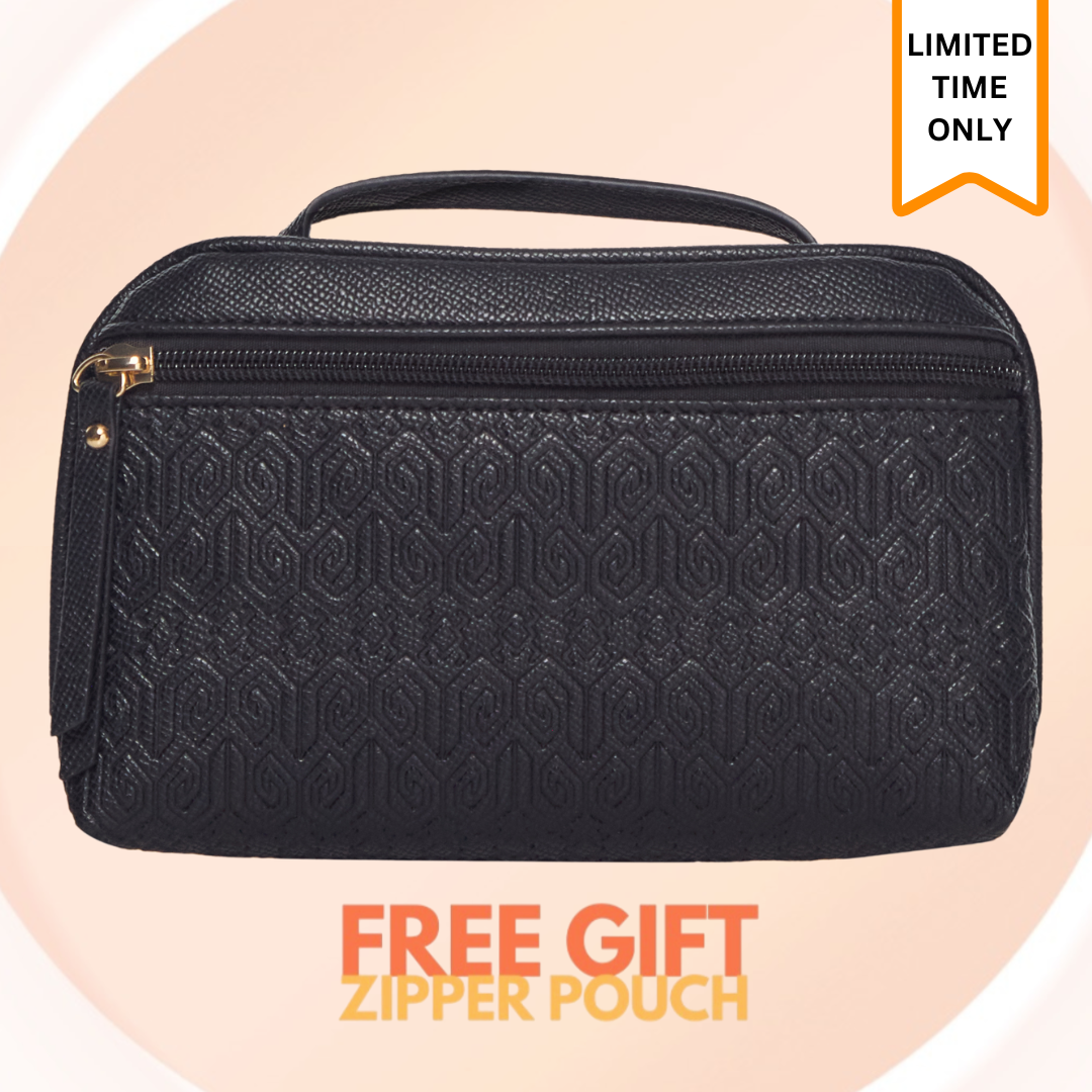THE HERITAGE TOTE - LUXE BLACK (PRE-ORDER)