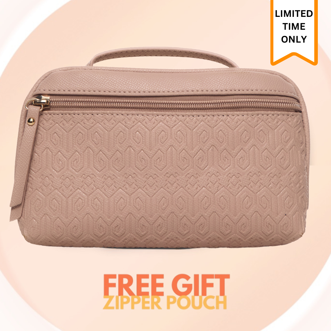THE HERITAGE TOTE - PASTEL CLAY (PRE-ORDER)
