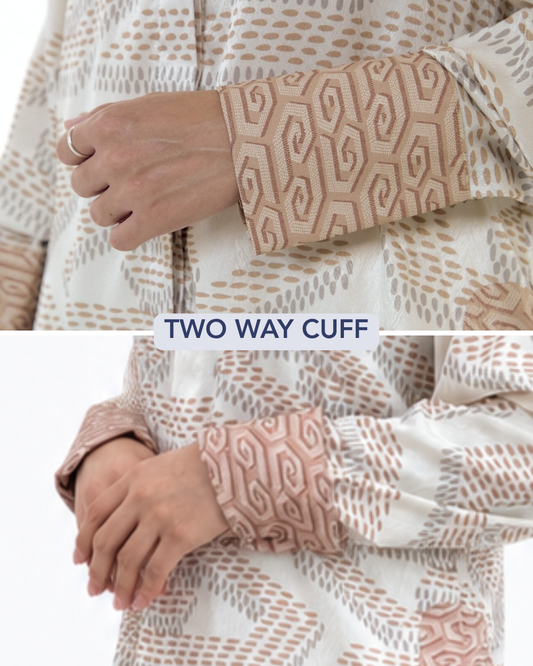NIRA DAILY BLOUSE - BEIGE