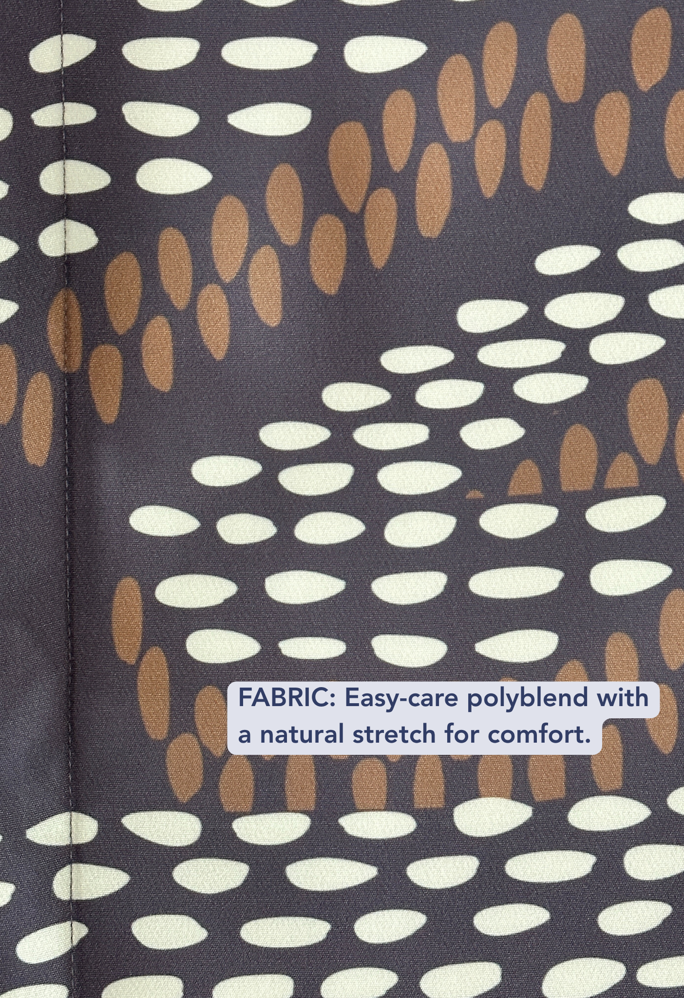 NIRA LONG SLEEVE SHIRT - Charcoal Brown