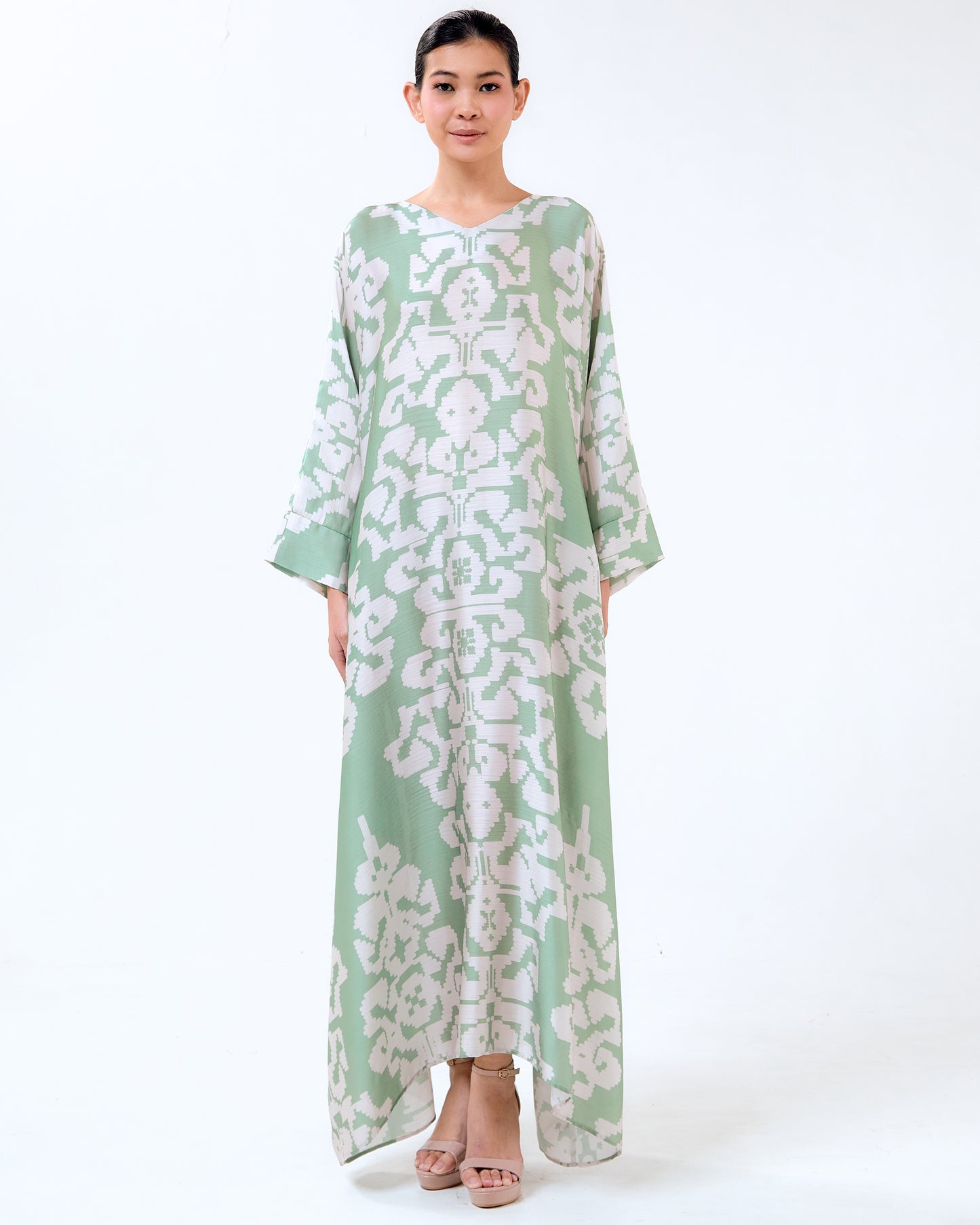 ABU KAFTAN WITH STRINGS - Green (Pre-Order)