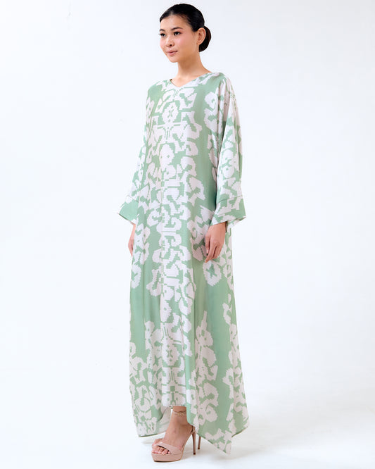 ABU KAFTAN WITH STRINGS - Green (Pre-Order)