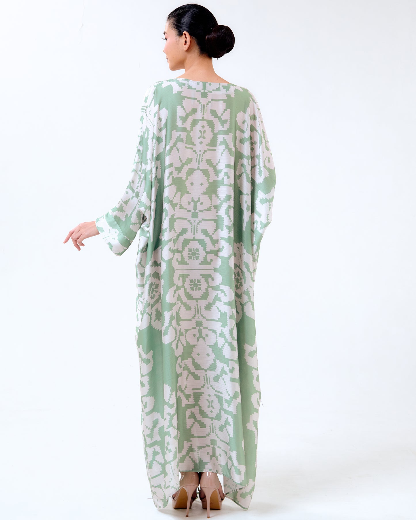 ABU KAFTAN WITH STRINGS - Green (Pre-Order)