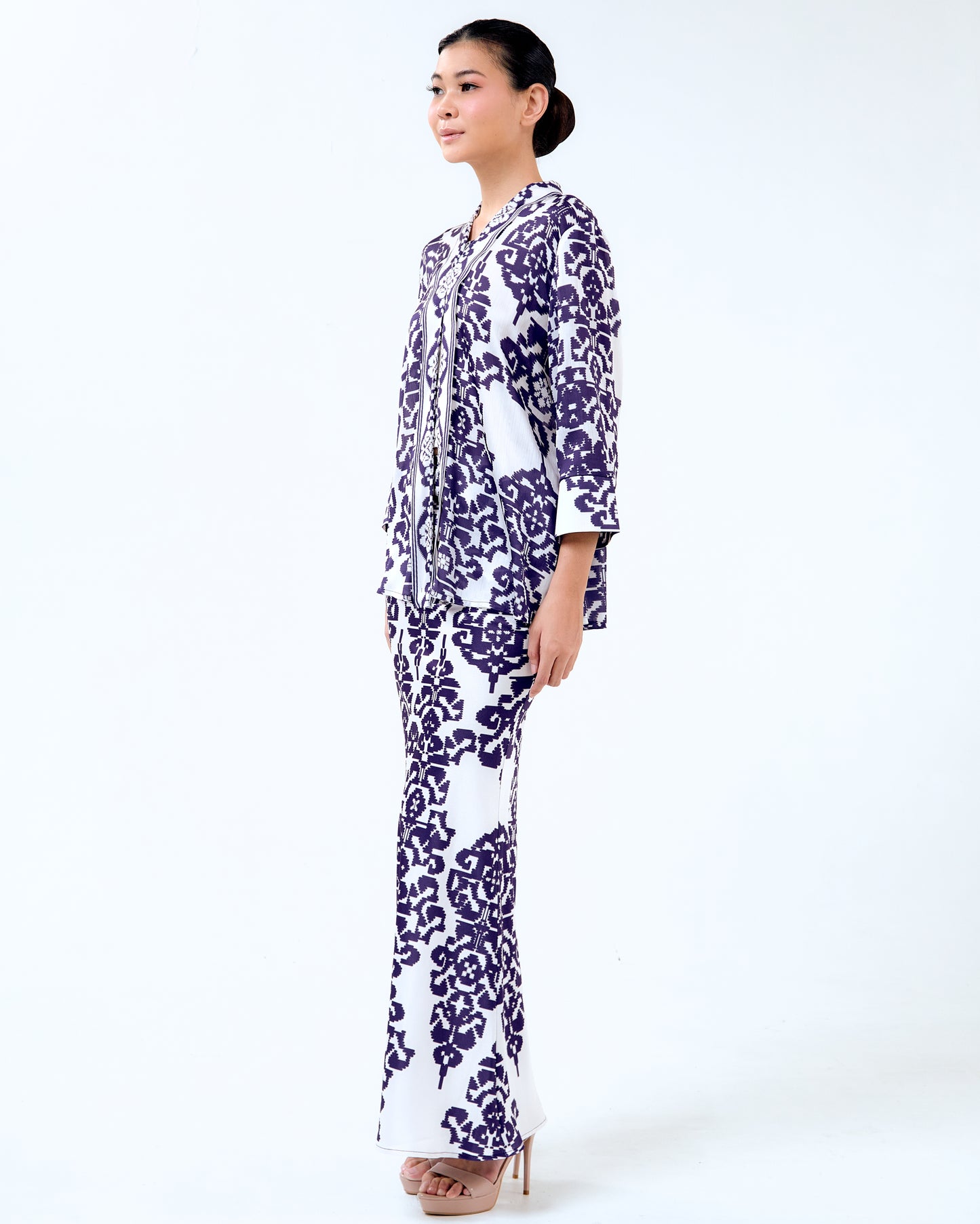 BULAN KEBAYA SET - Navy (Pre-Order)