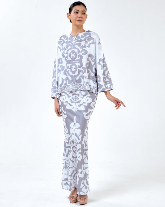 BULAN KURUNG - Grey (Pre-Order)