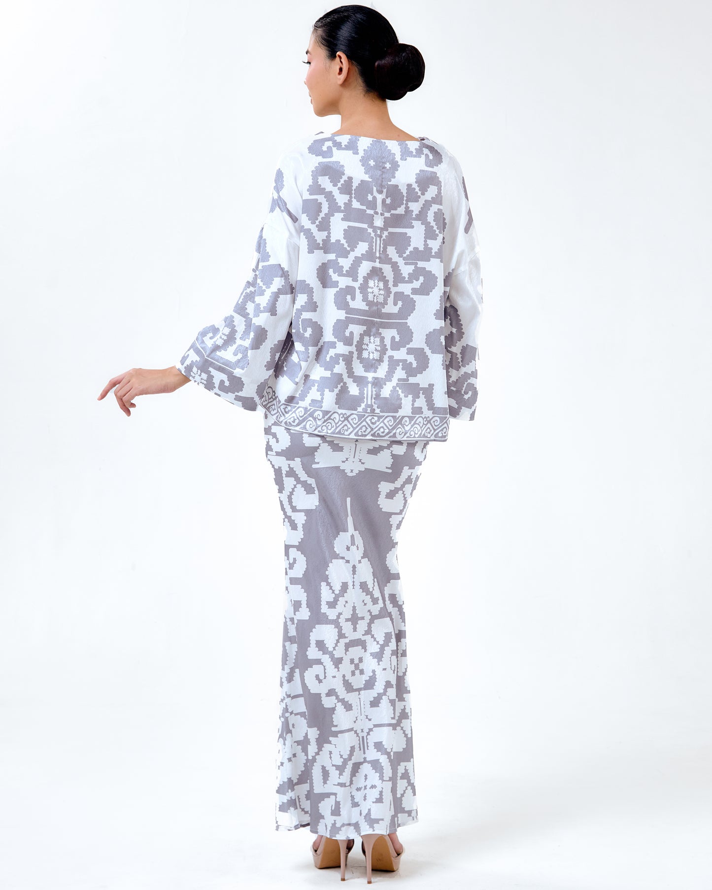 BULAN KURUNG - Grey (Pre-Order)