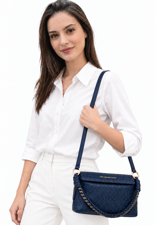 HERITAGE DAILY BAG - NAVY BLUE