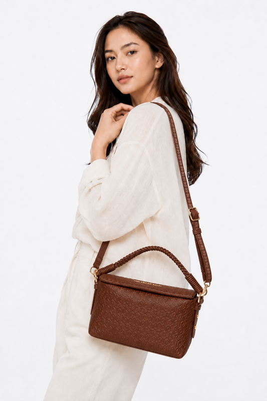 HERITAGE DAILY BAG - CHOCOLATE BROWN