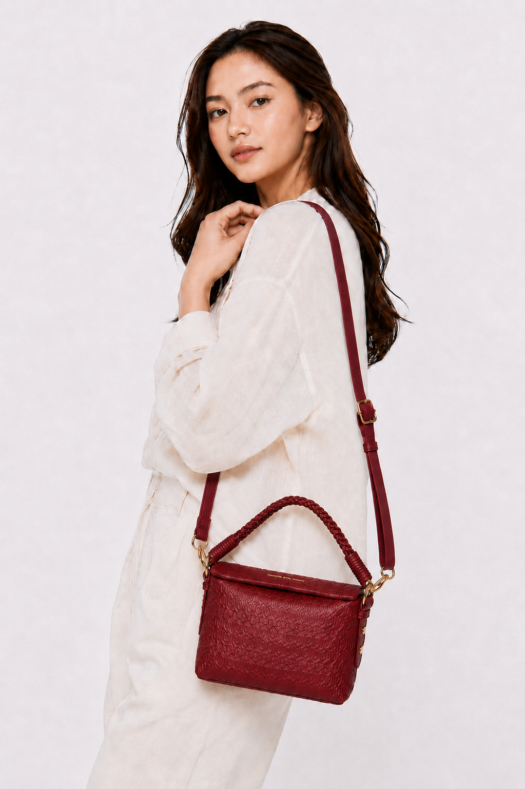 HERITAGE DAILY BAG - DAHLIA RED