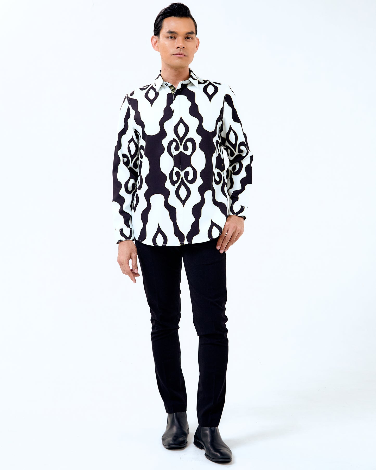 FREDDIE LONG SLEEVES SHIRT - Black (Pre-Order)