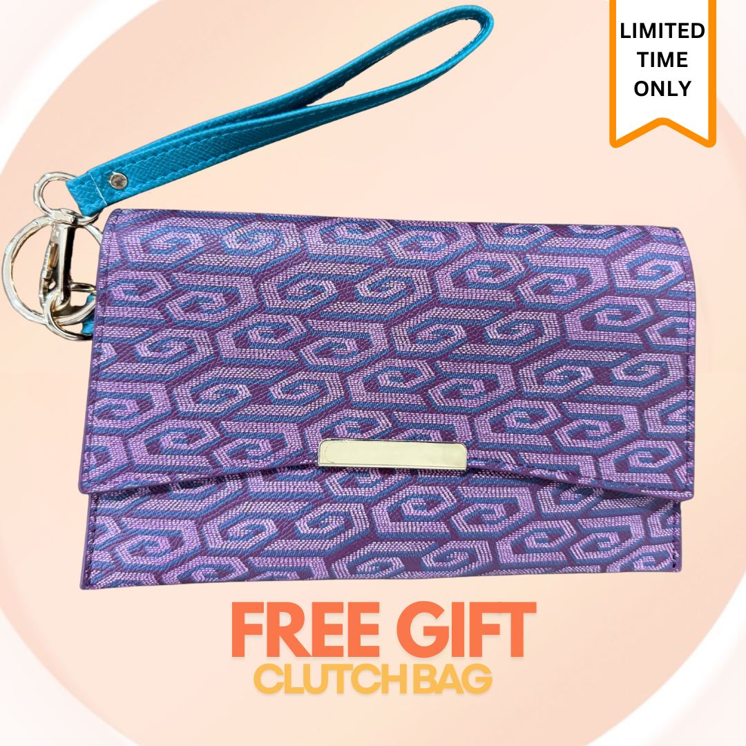 THE NIRA TOTE - ORCHID PURPLE [REJECT]