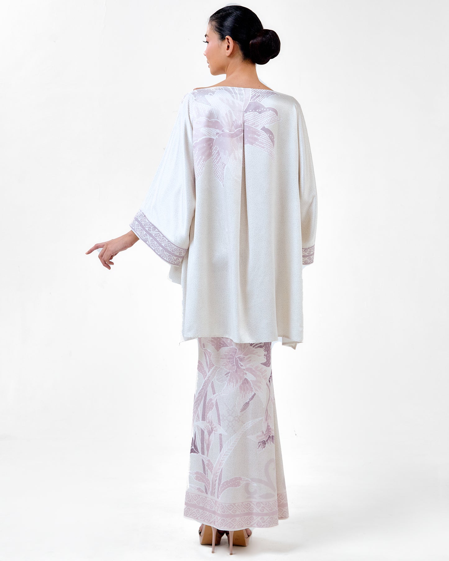 HENNY HI-LO KURUNG SET - Beige (Pre-Order)