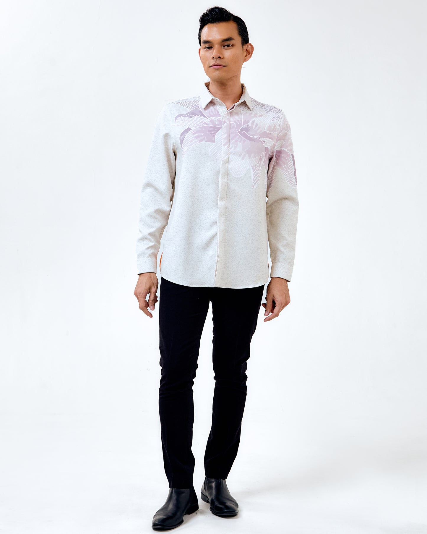 HENNY LONG SLEEVES SHIRT - Beige (Pre-Order)