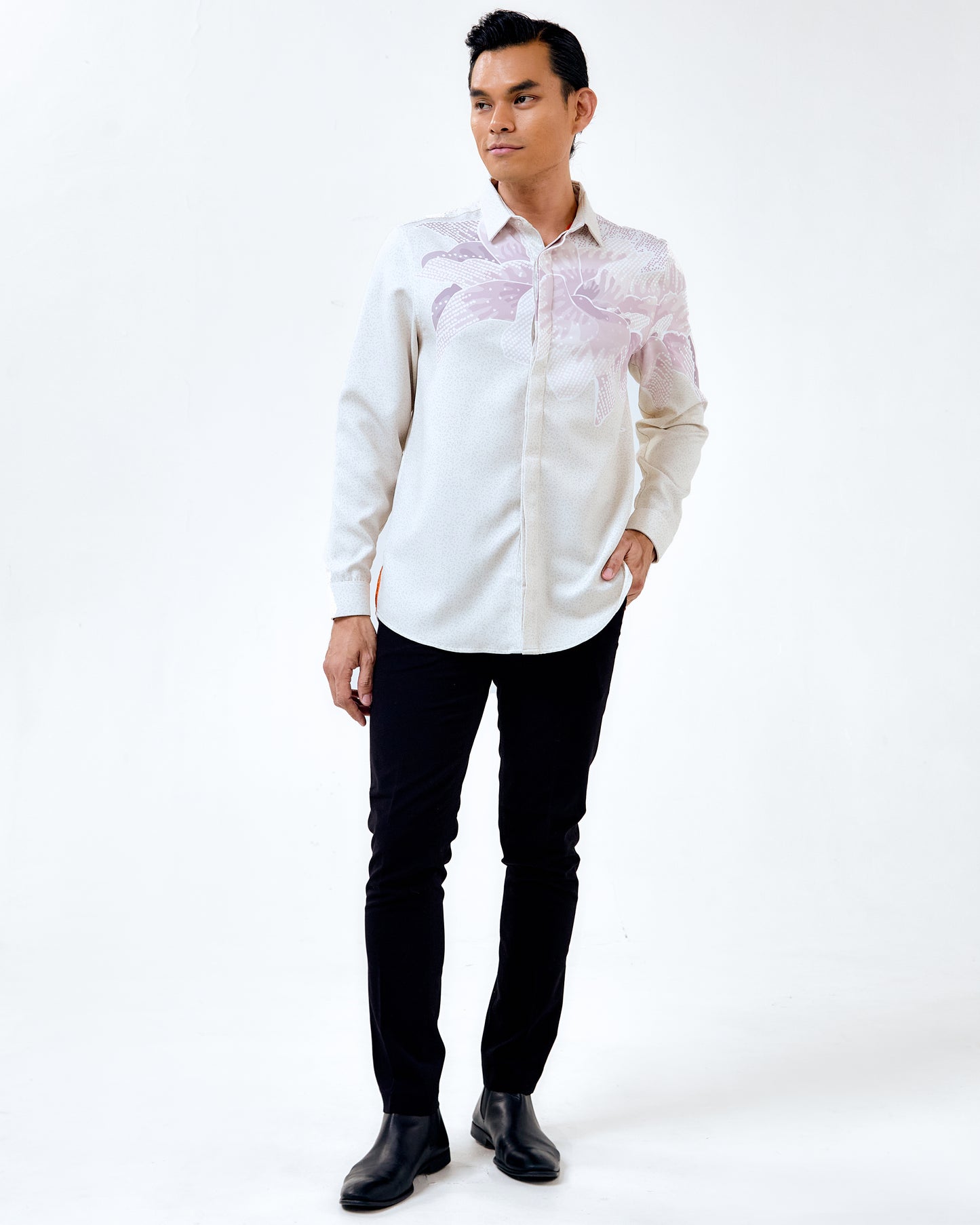 HENNY LONG SLEEVES SHIRT - Beige (Pre-Order)