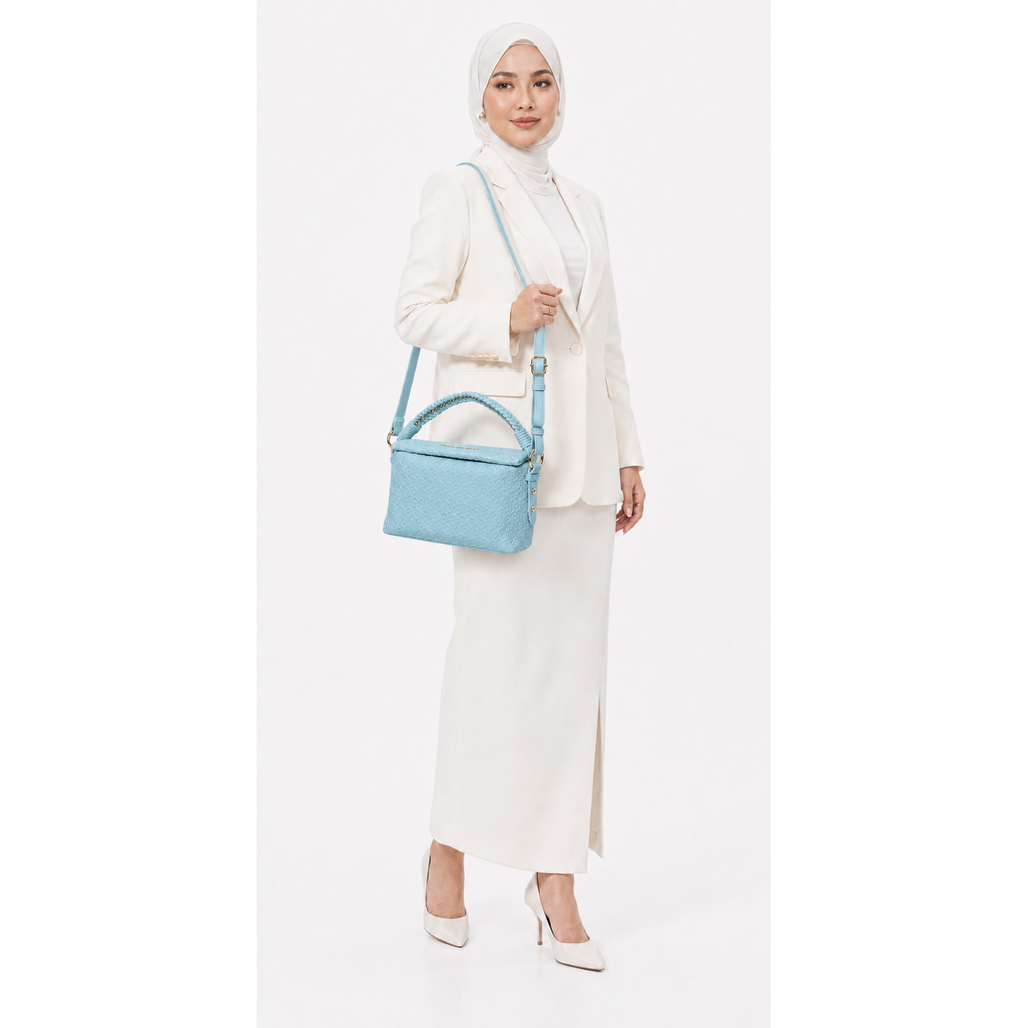 HERITAGE DAILY BAG - MINT BLUE