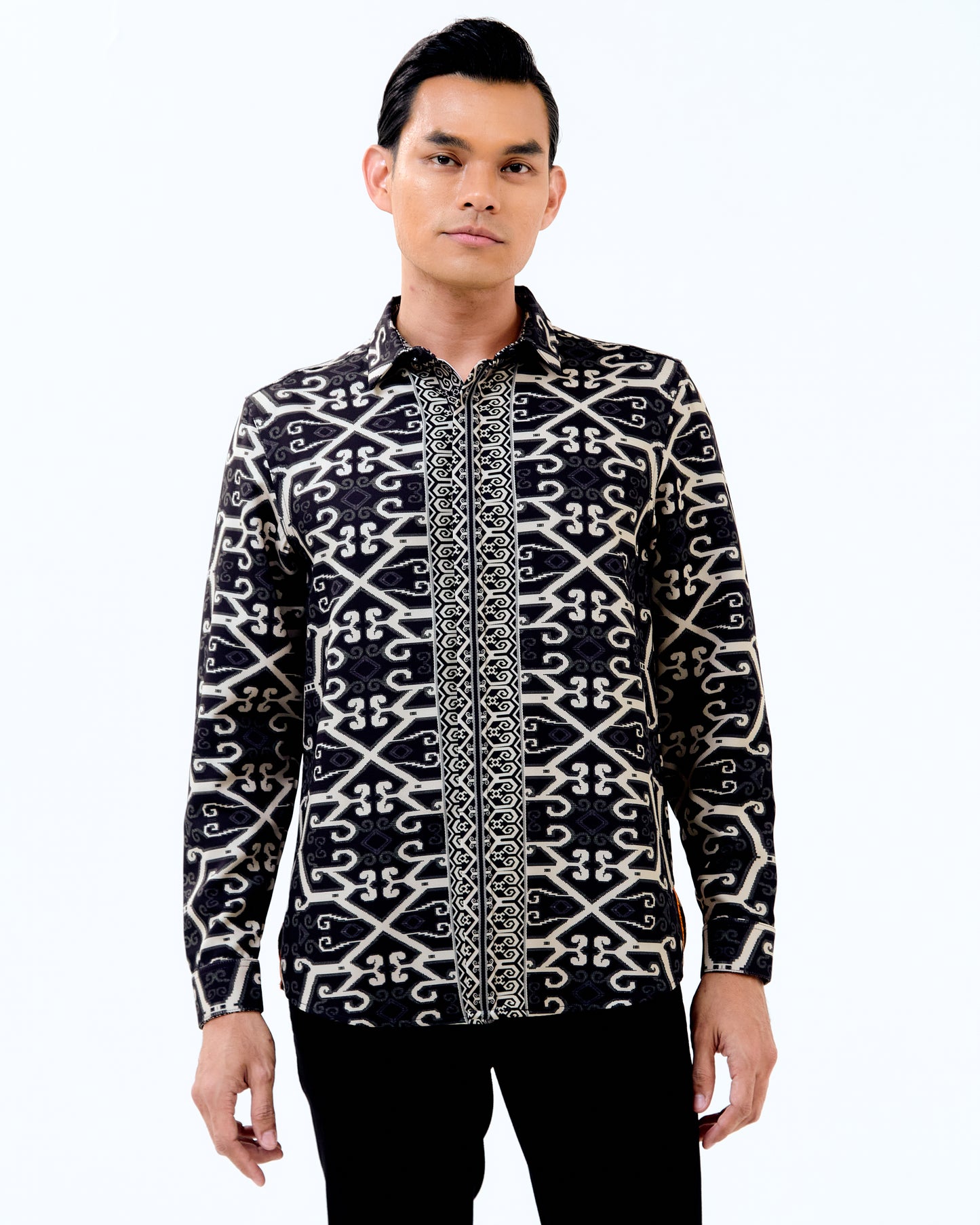 NITA LONG SLEEVES SHIRT - Black/Gold (Pre-Order)