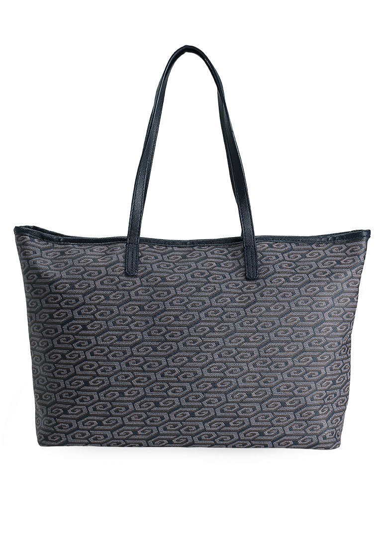 THE NIRA TOTE - SLATE BLUE
