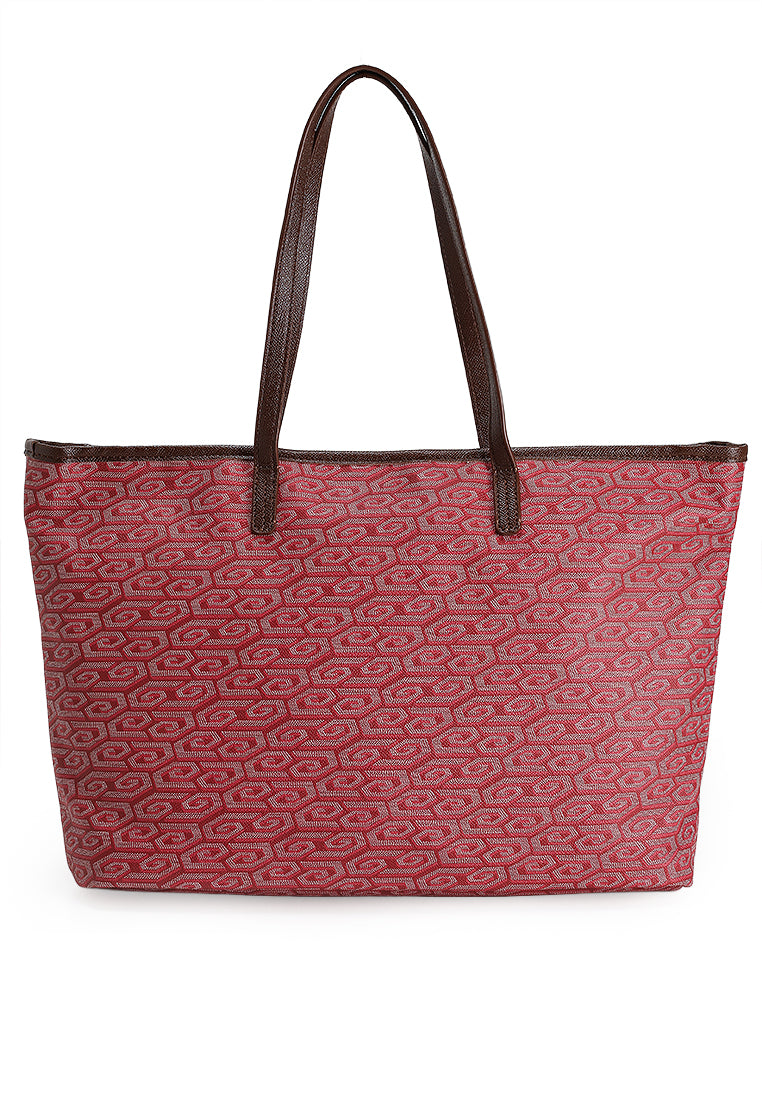 THE NIRA TOTE - DUSTY RED [REJECT]