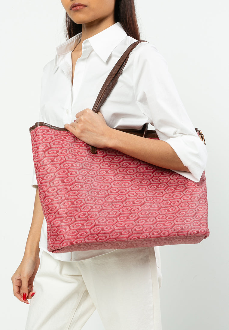 THE NIRA TOTE - DUSTY RED [REJECT]