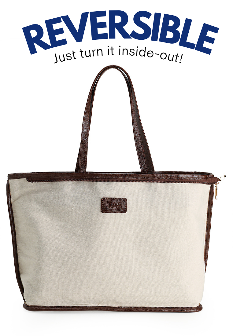 THE NIRA TOTE - DUSTY RED [REJECT]