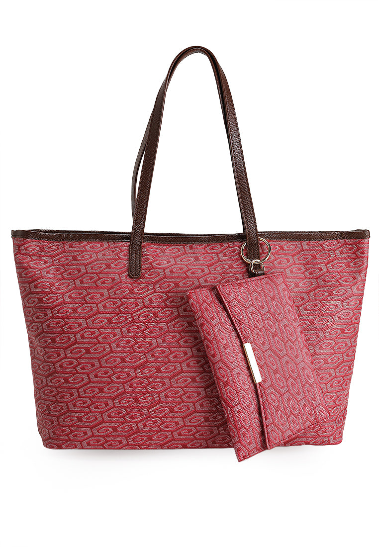 THE NIRA TOTE - DUSTY RED [REJECT]