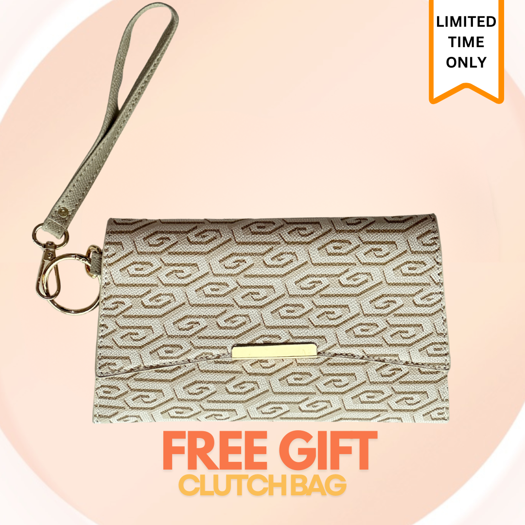 THE NIRA TOTE - IVORY TAUPE