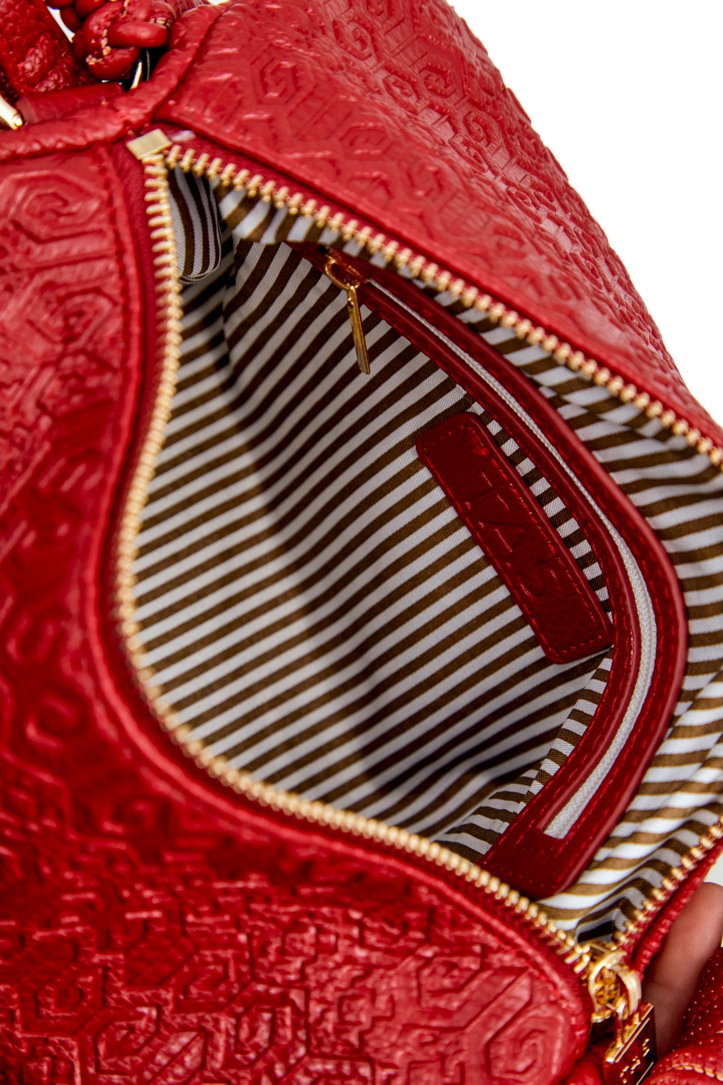 HERITAGE DAILY BAG - DAHLIA RED