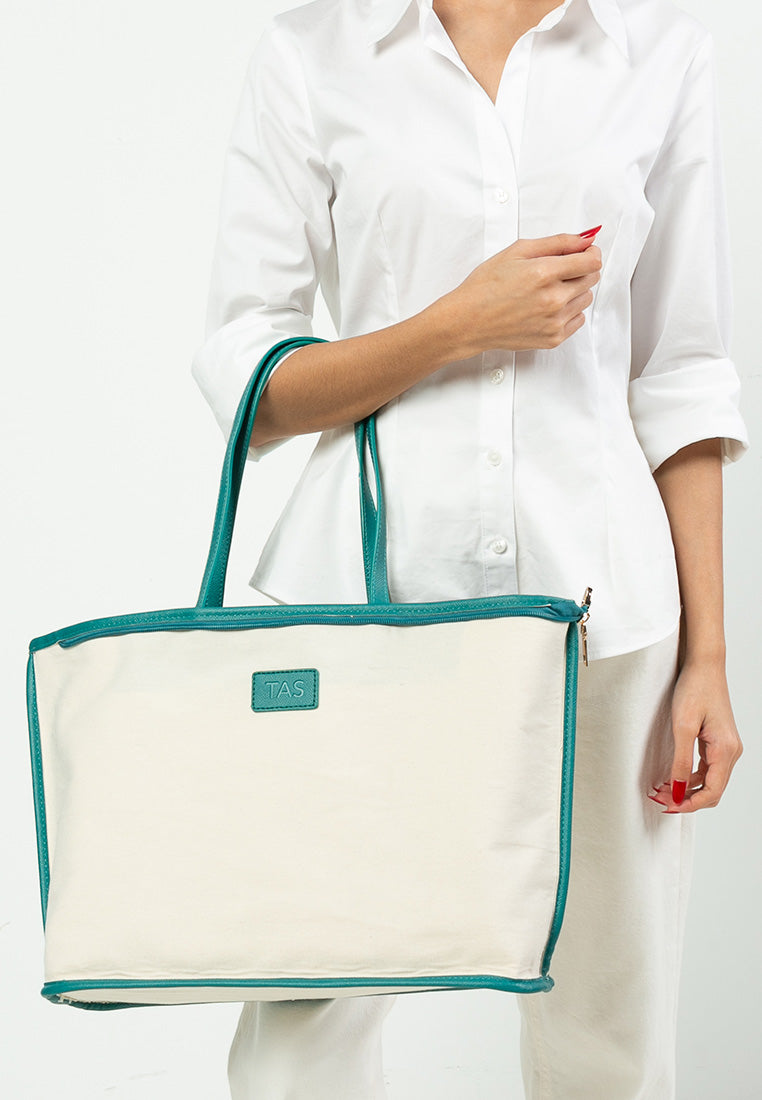 THE NIRA TOTE - ORCHID PURPLE [REJECT]