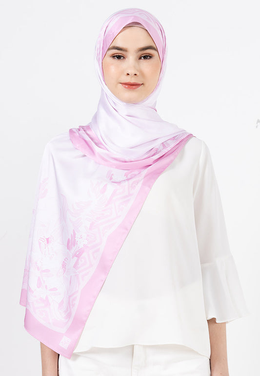 Angela Shawl - Pink Monochrome