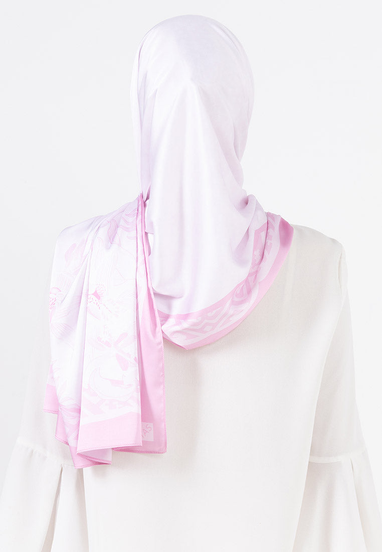 Angela Shawl - Pink Monochrome