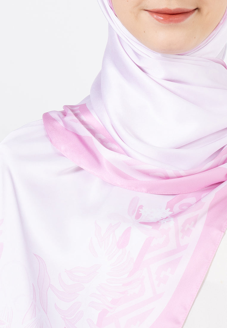 Angela Shawl - Pink Monochrome