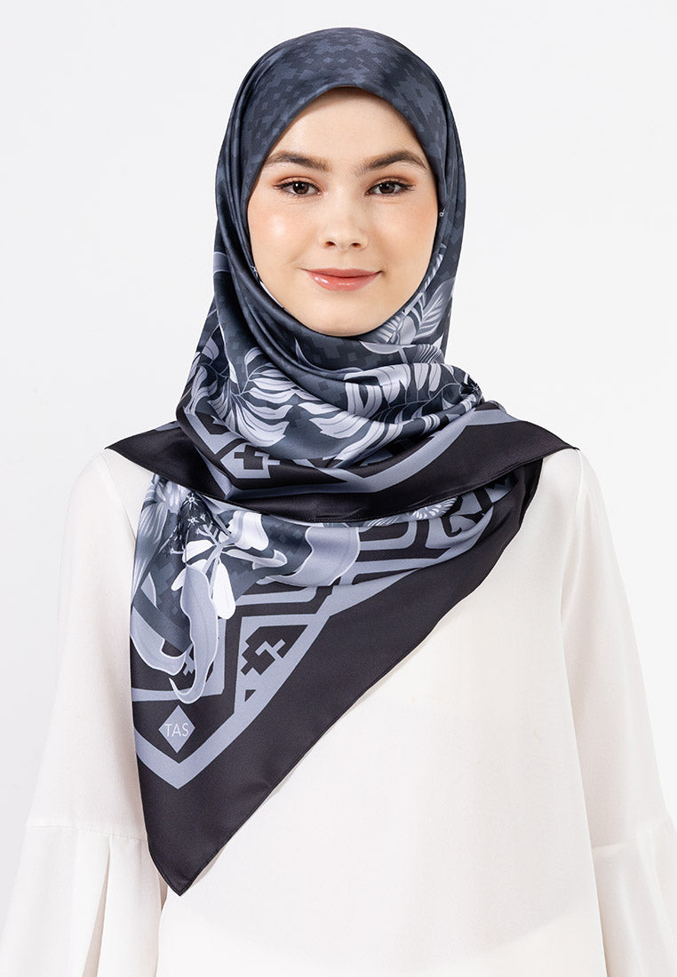 Angela Scarf - Black Monochrome