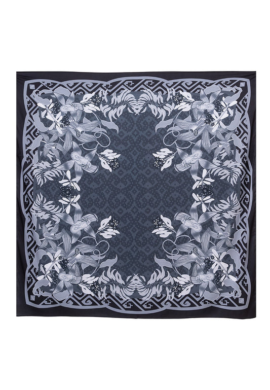 Angela Scarf - Black Monochrome
