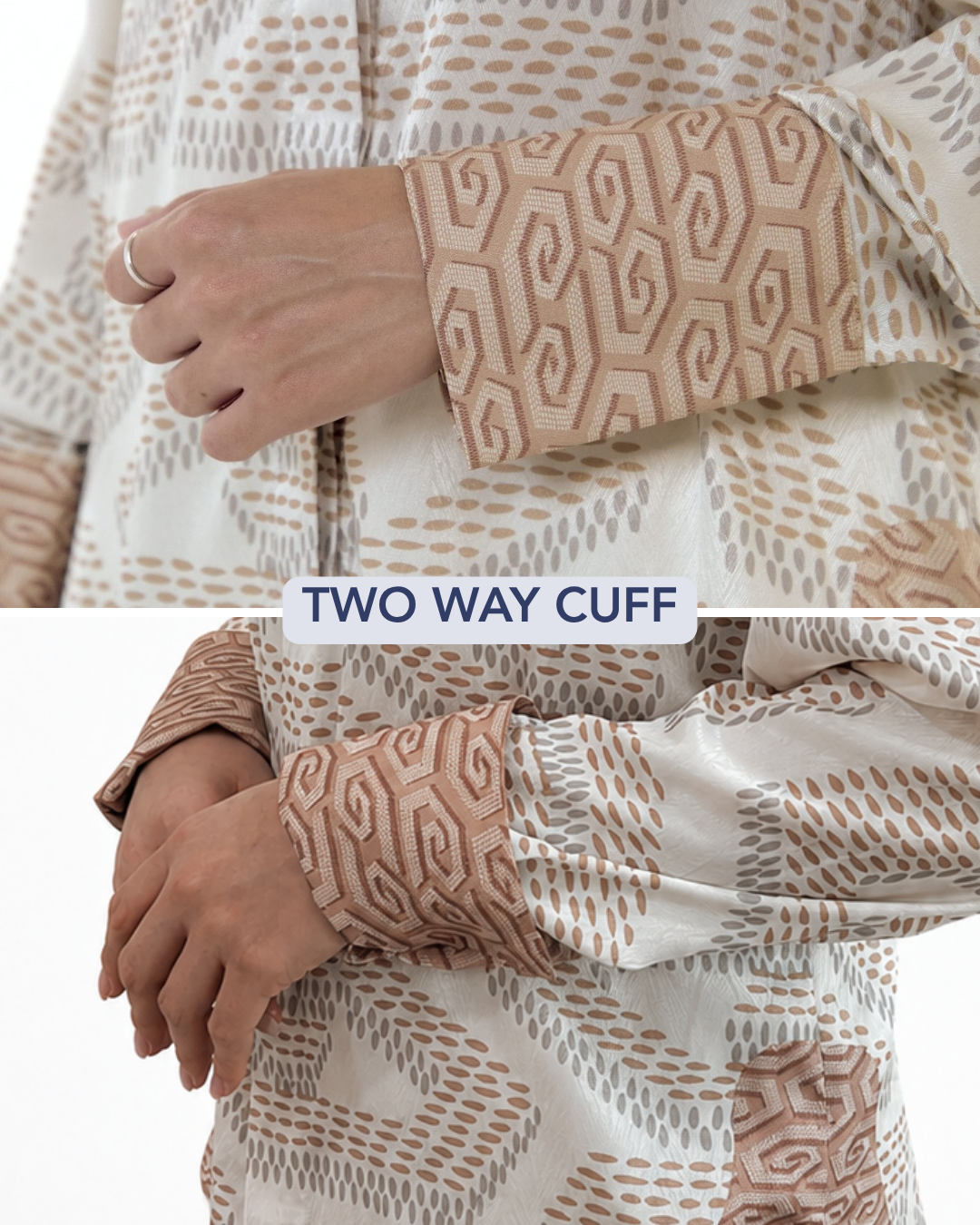 NIRA DAILY BLOUSE - BEIGE