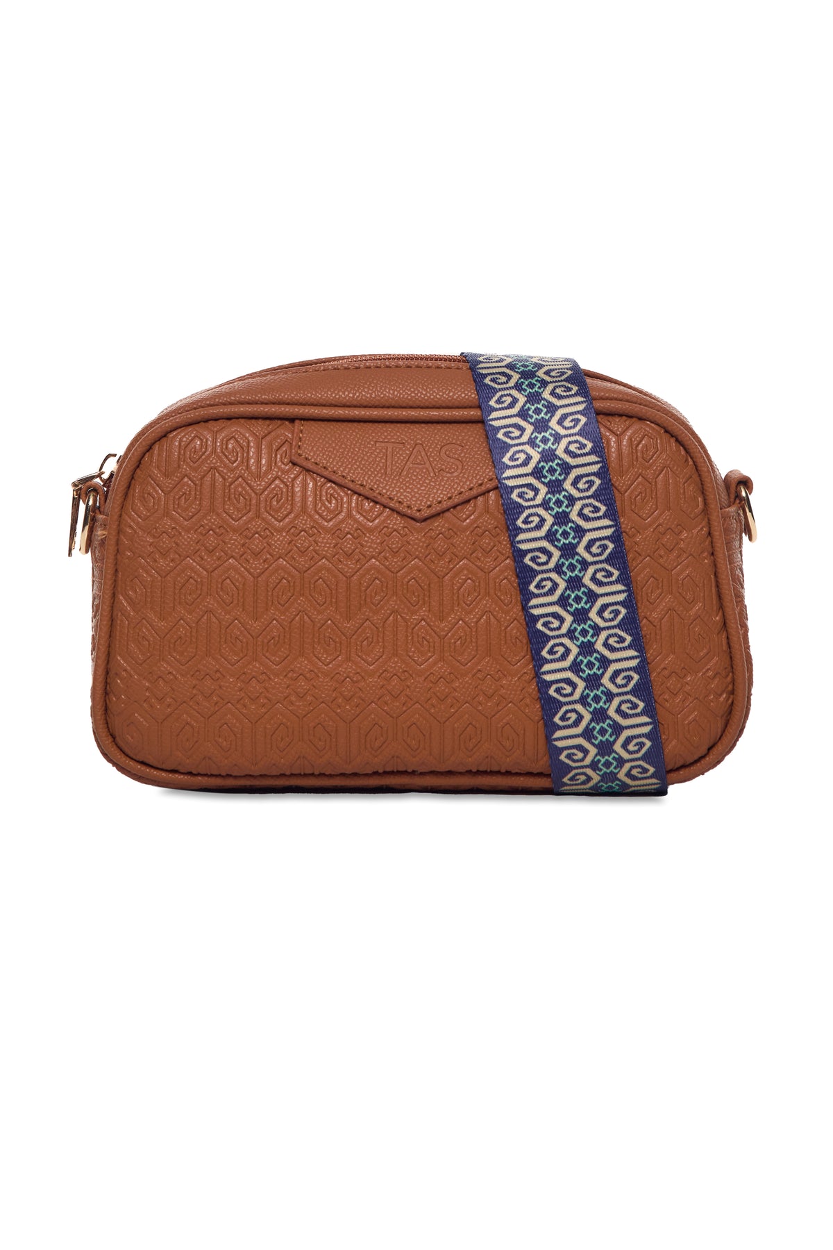 THE HERITAGE CROSSBODY BAG - EQUESTRIAN BROWN (PRE-ORDER)