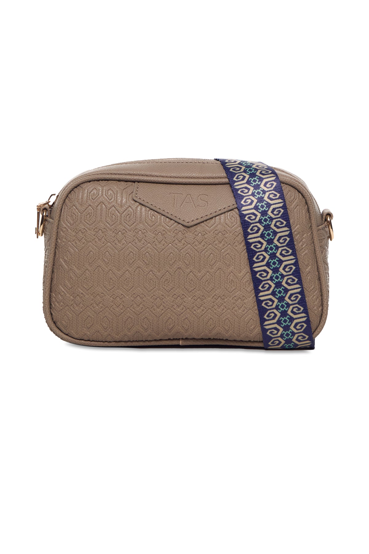 THE HERITAGE CROSSBODY BAG - FRENCH TAUPE (PRE-ORDER)