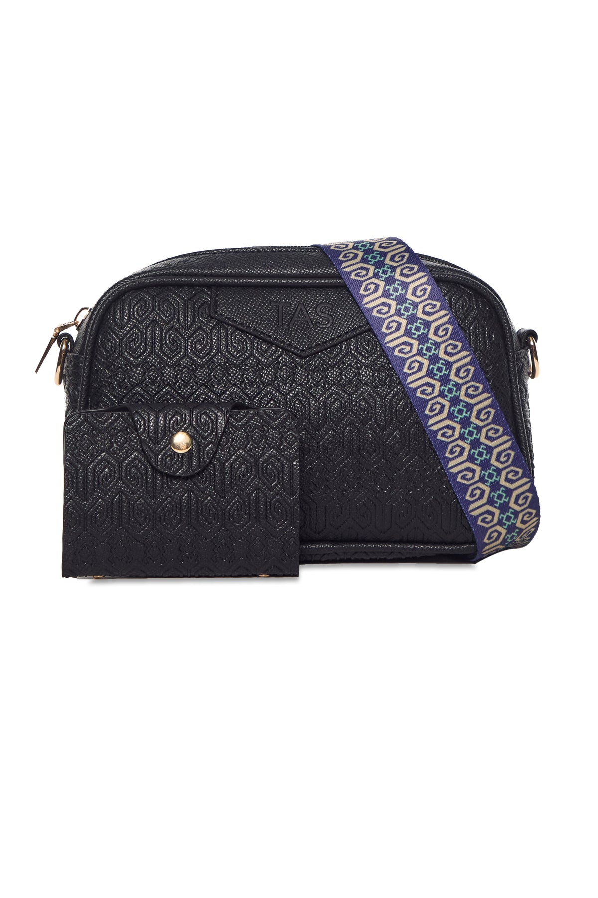 THE HERITAGE CROSSBODY BAG - LUXE BLACK (PRE-ORDER)