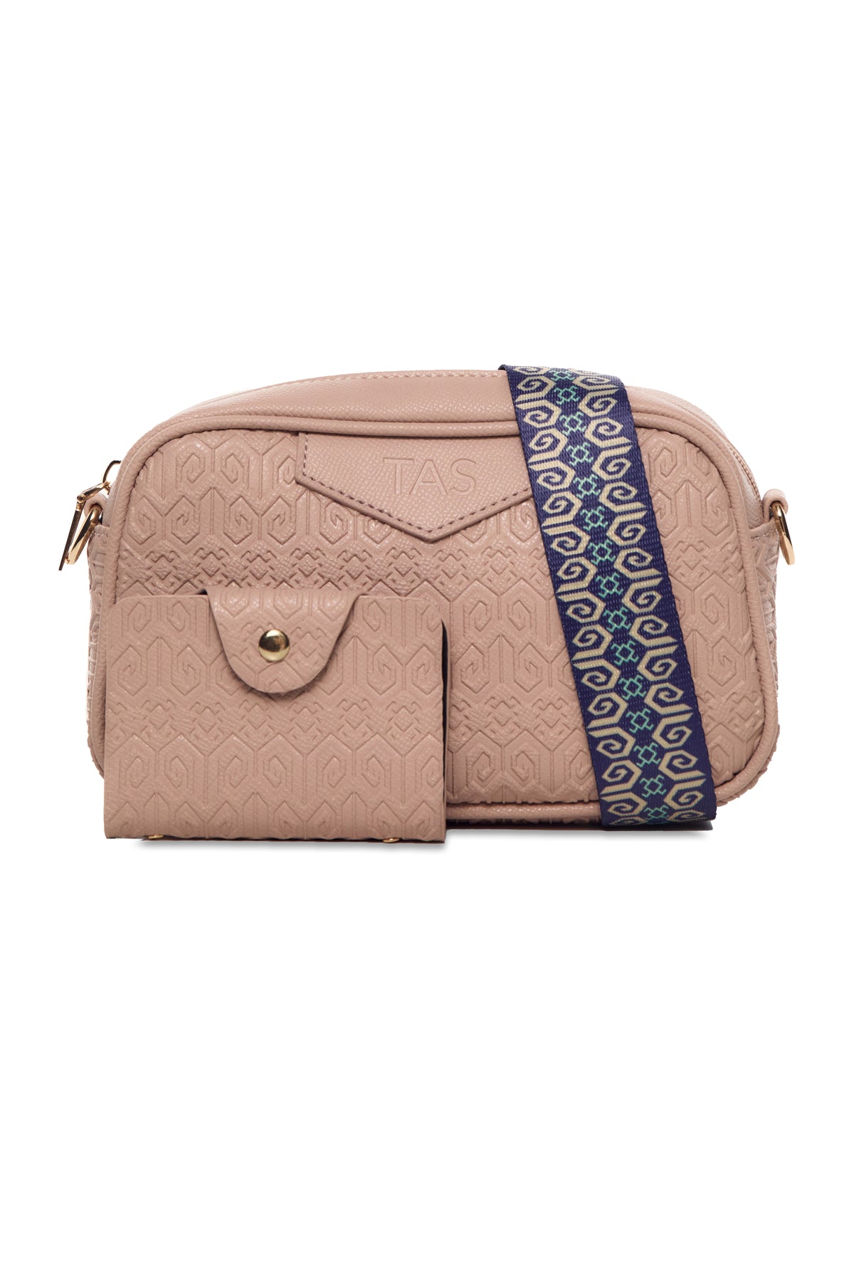 THE HERITAGE CROSSBODY BAG - PASTEL CLAY (PRE-ORDER)