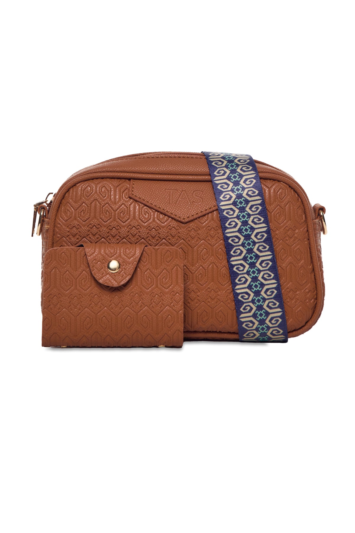 THE HERITAGE CROSSBODY BAG - EQUESTRIAN BROWN (PRE-ORDER)